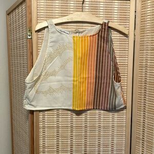 Handmade cropped tank top